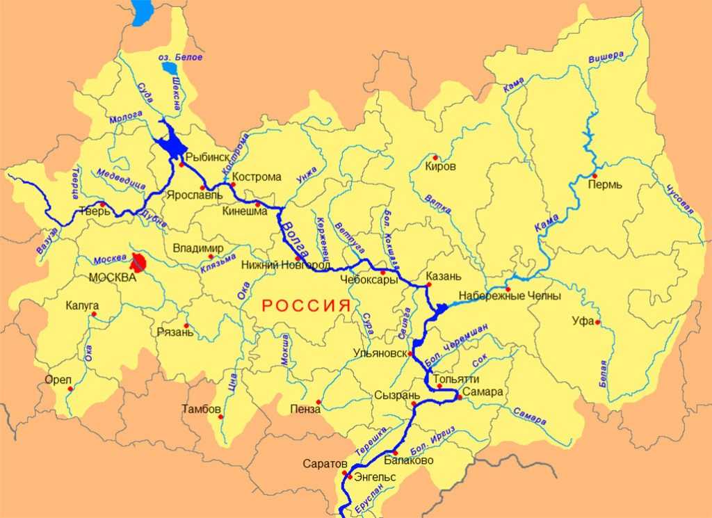 ?река кама: притоки, исток, устье, карта, фотогаллерея