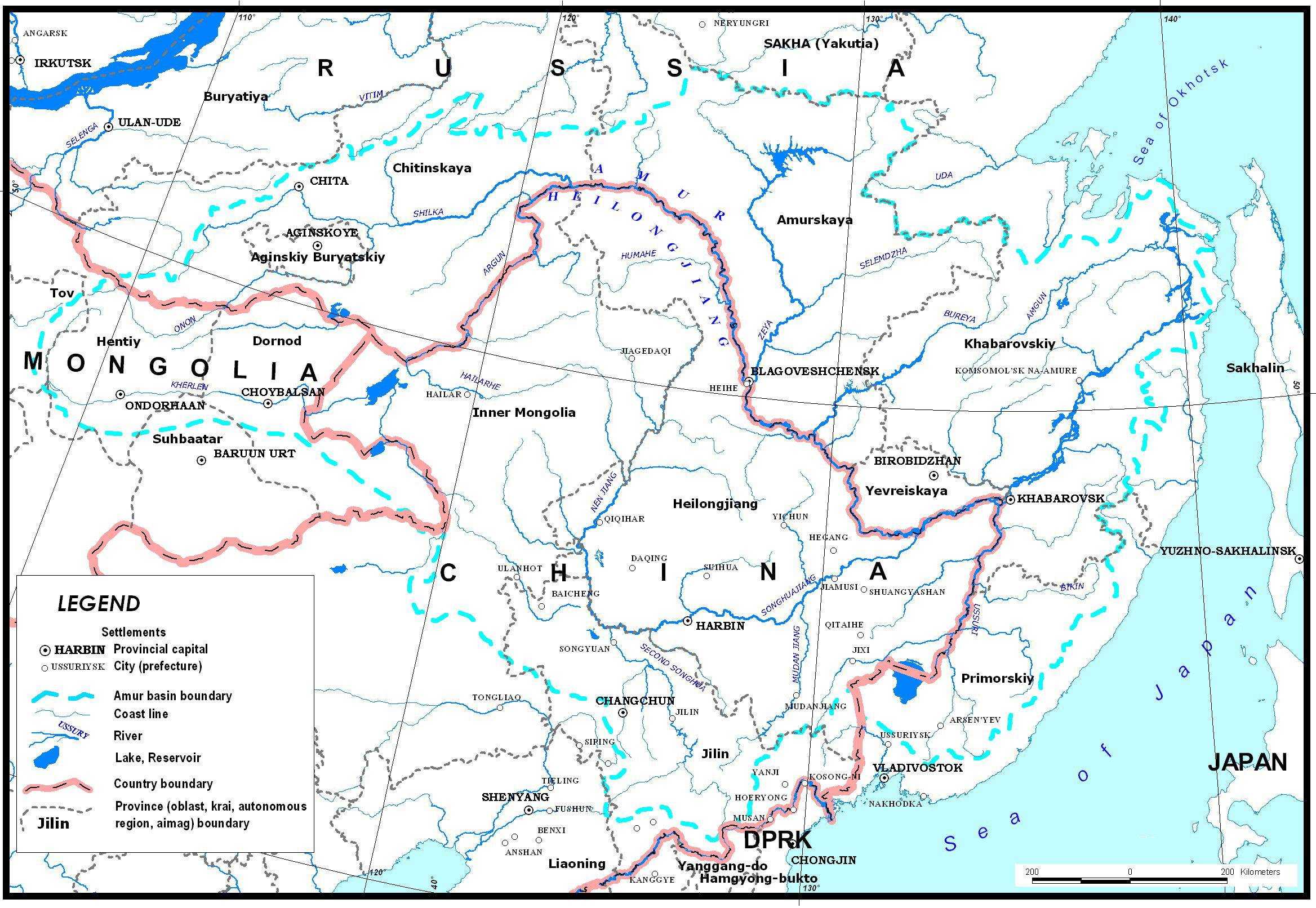 Река амур: общая информация и характеристики