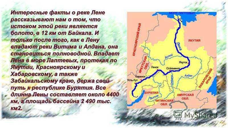 Река лена: обзор и характеристики, притоки, исток, устье