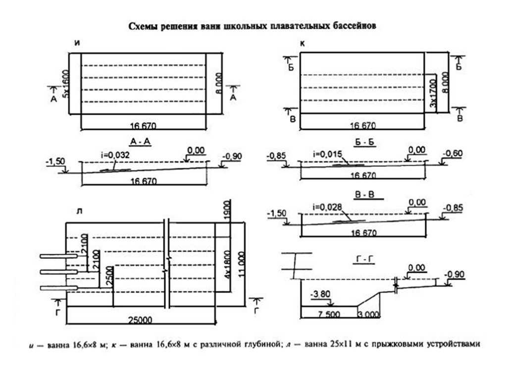Олимпийский бассейн: описание, размеры и особенности