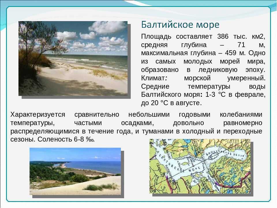 Какова соленость воды балтийского моря и что влияет на этот показатель?