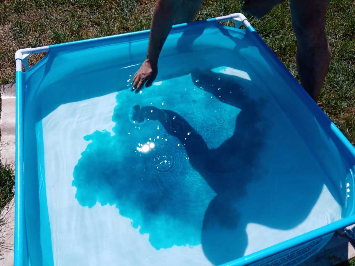 Домашнее средство для бассейна чтобы не зеленела вода