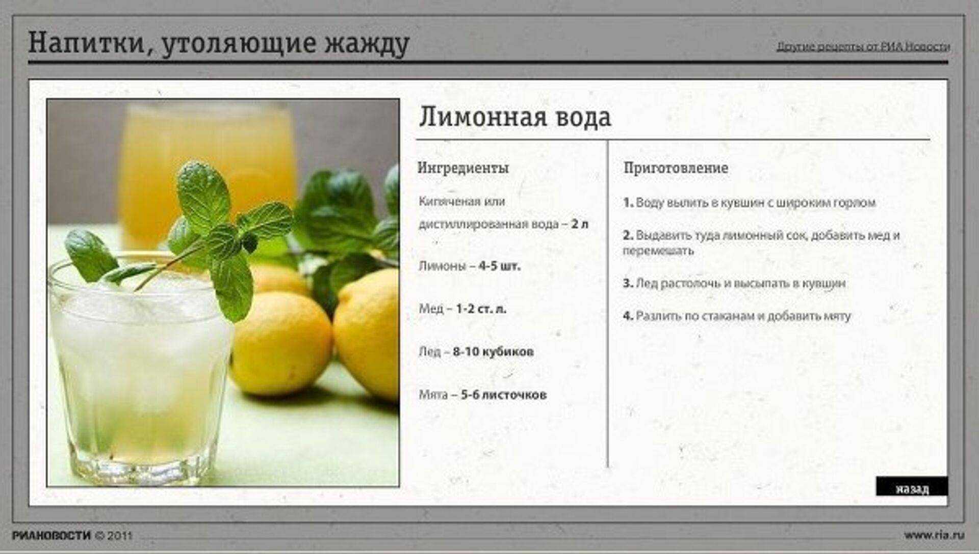 Вода с лимоном утром натощак польза и вред | женское здоровье