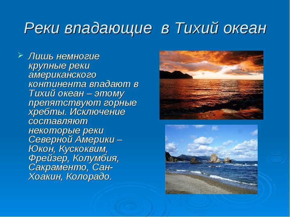 Моря тихого океана - характеристика, особенности и список