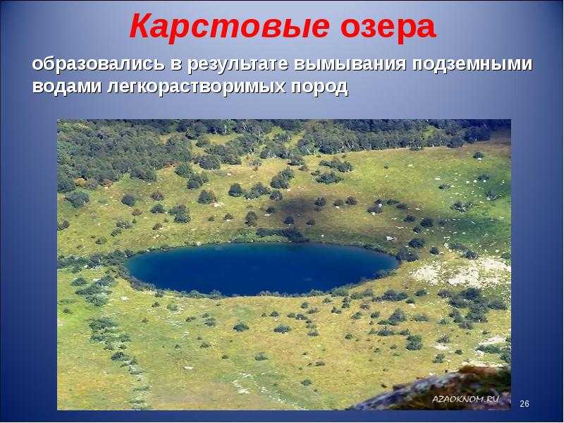 Озера тектонического происхождения: характеристика и примеры