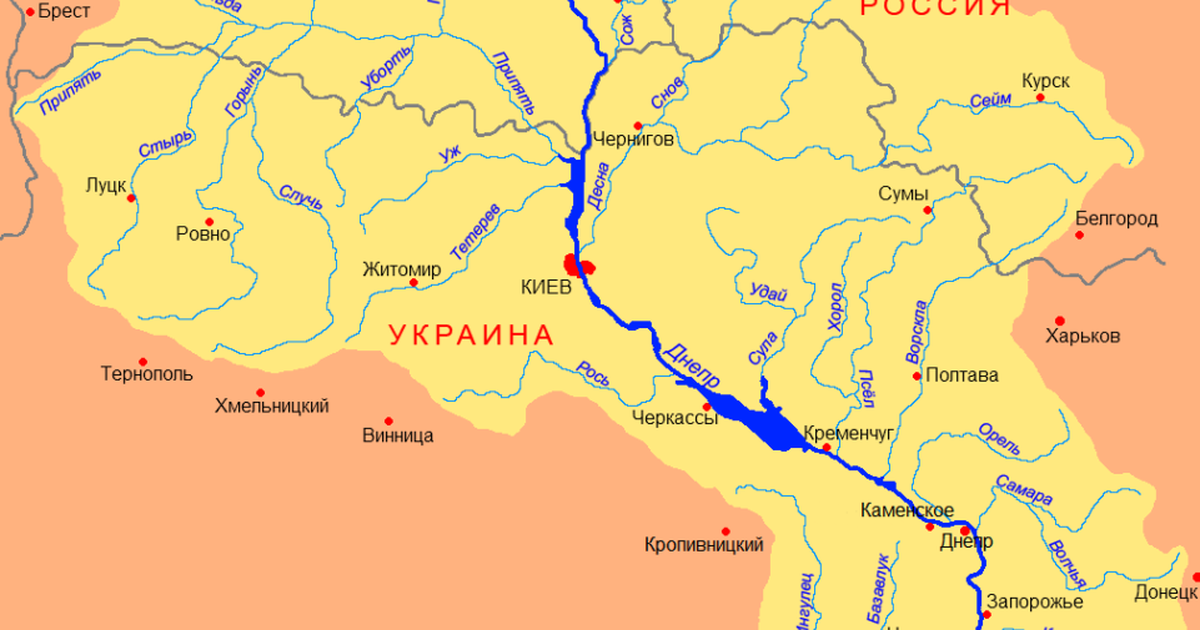 Река урал: начало и направление течения
