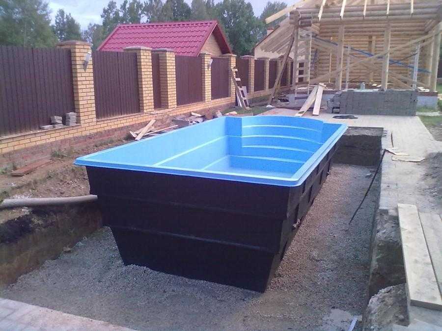 Сварка чаши бассейна из полипропилена -