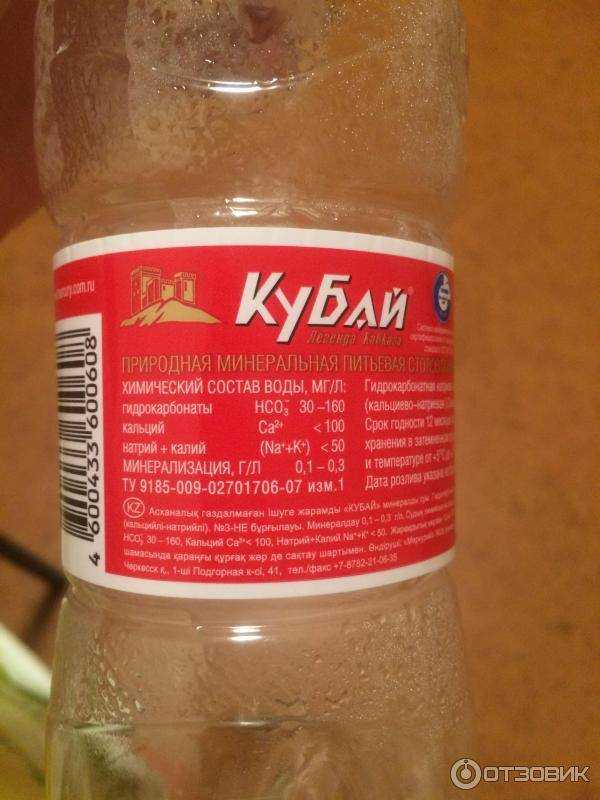 Кто является производителем воды кубай?