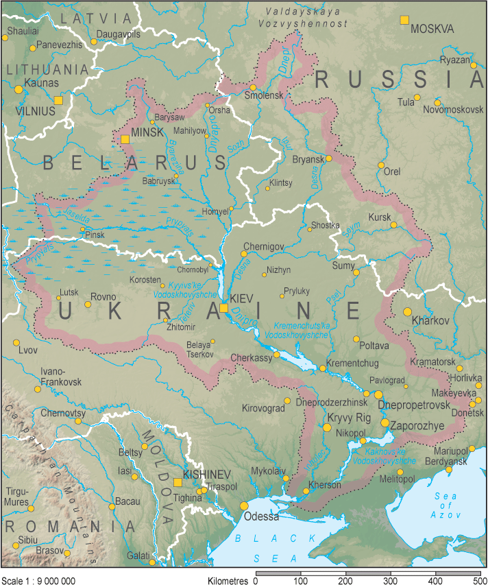 Река днепр: описание, интересные факты