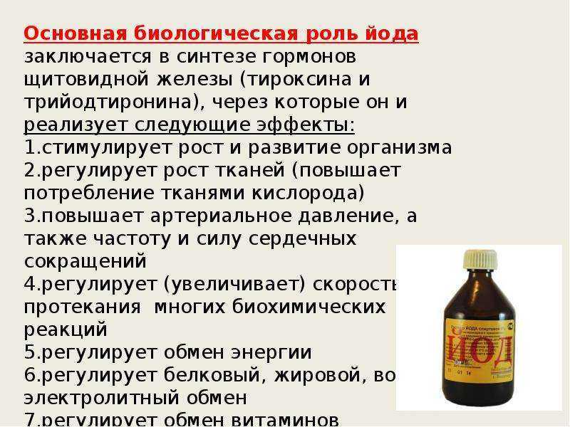 Капля йода на стакан воды при отравлении