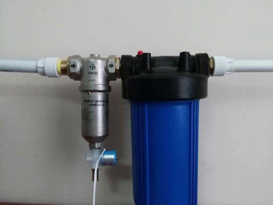 Как установить магистральный фильтр для воды своими руками