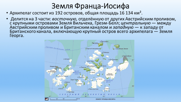 Самые большие острова россии