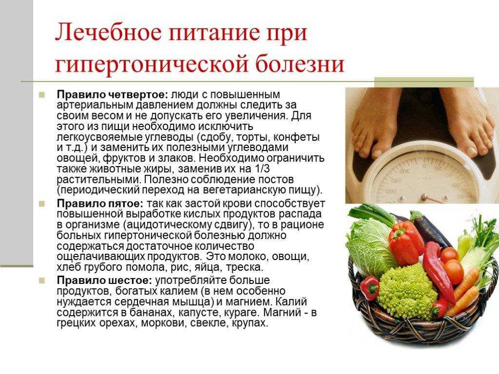 Питание при гипертонии – правильное питание при артериальной гипертензии и повышенном давлении