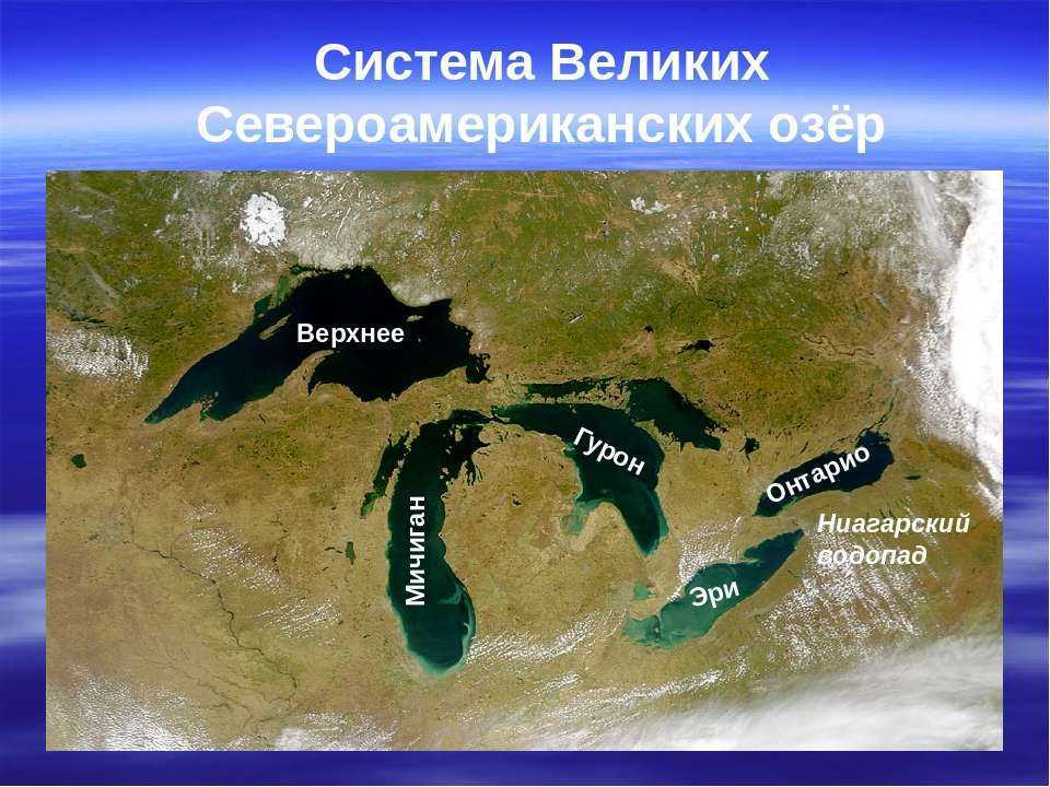 Великие озёра северной америки