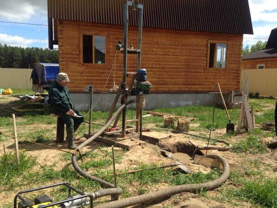 Бурение скважины на воду внутри дома: виды, преимущества и недостатки, монтаж